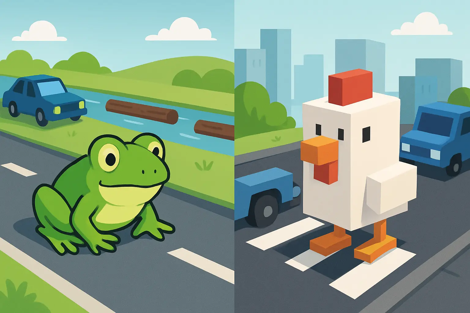 The Evolution of Endless Crossing Games: Frogger to Crossy Road