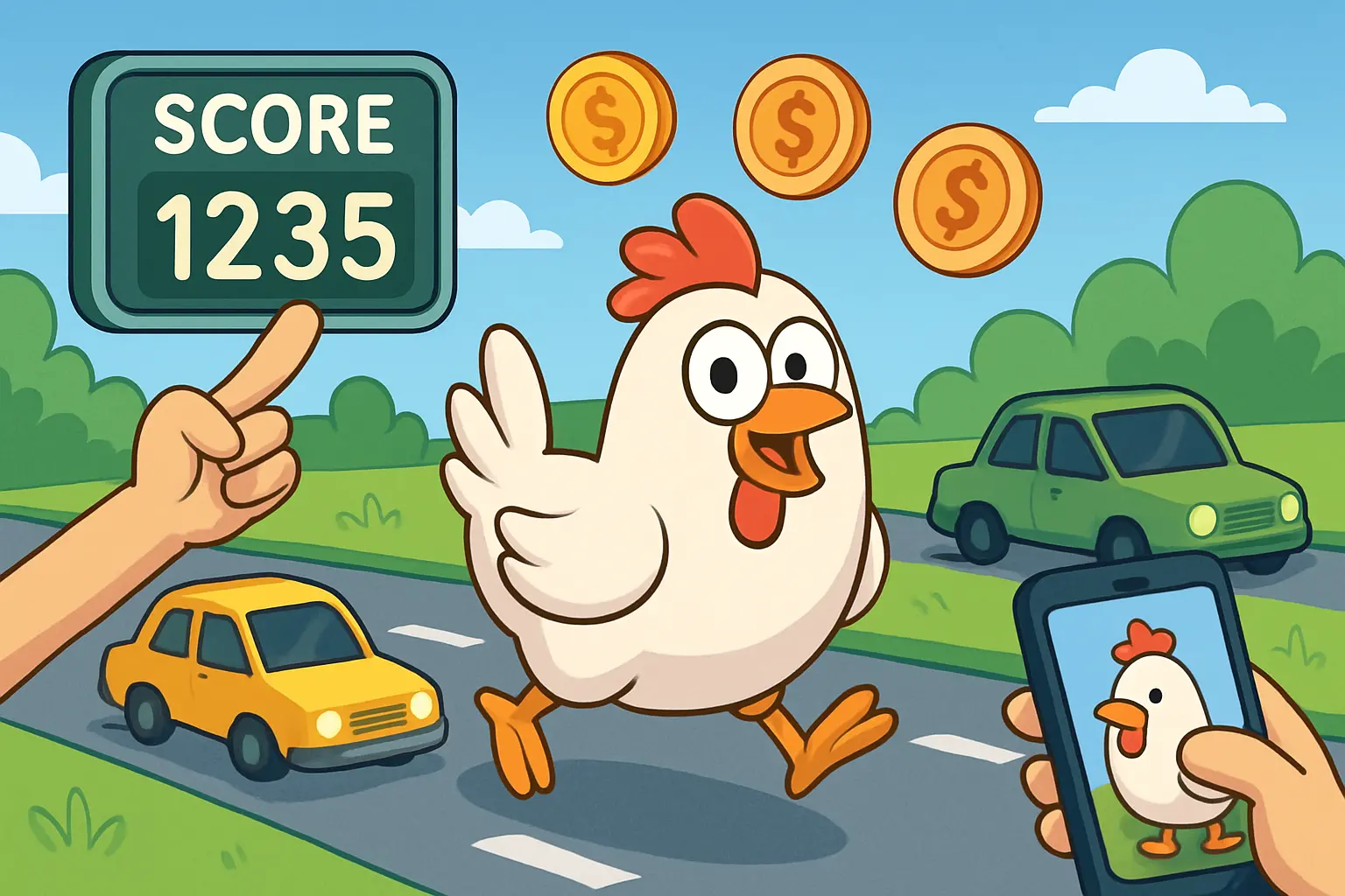 How to Beat Your Friends High Scores in chicken road: Tips
