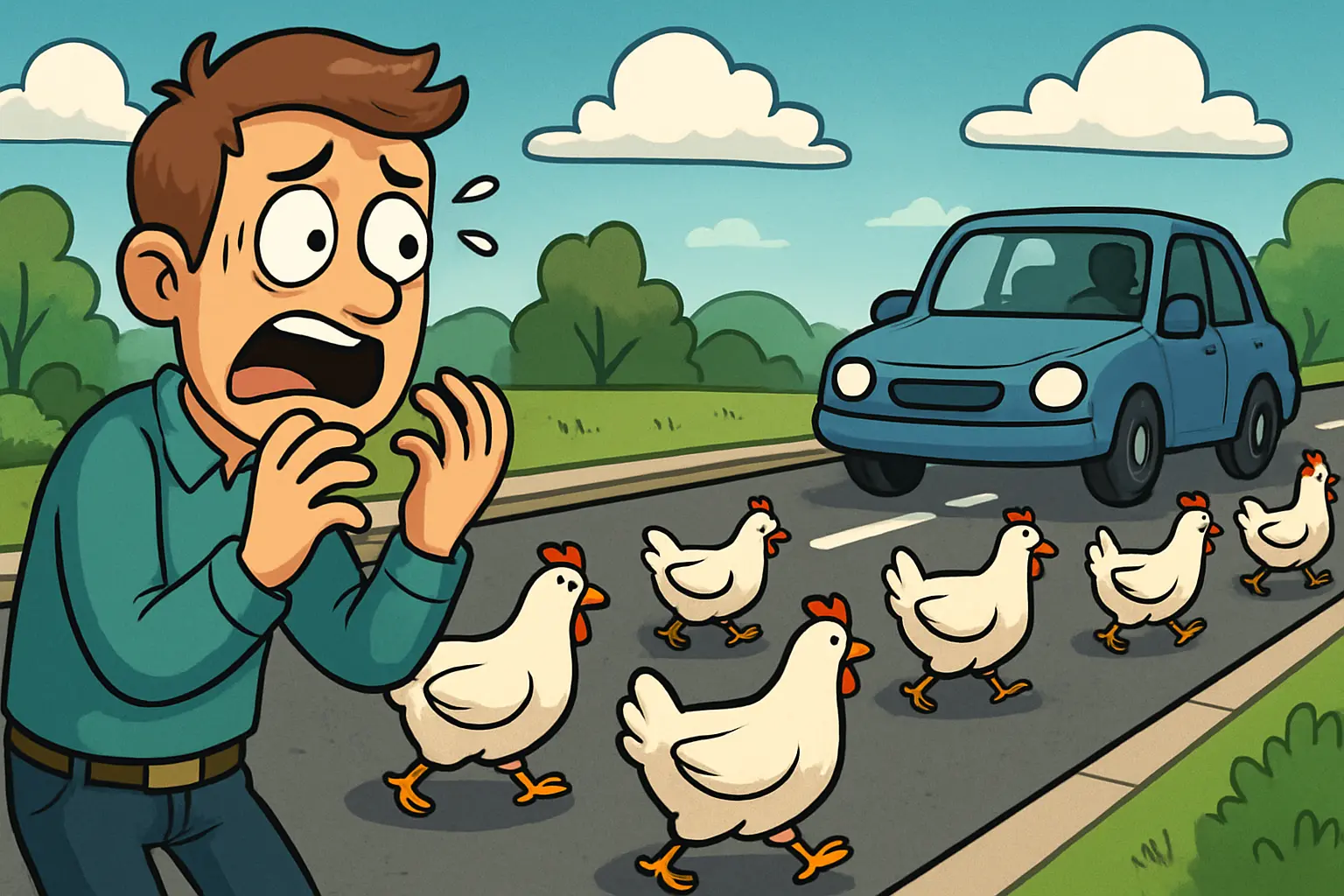 How Long Could You Survive If Chicken Road Were Real