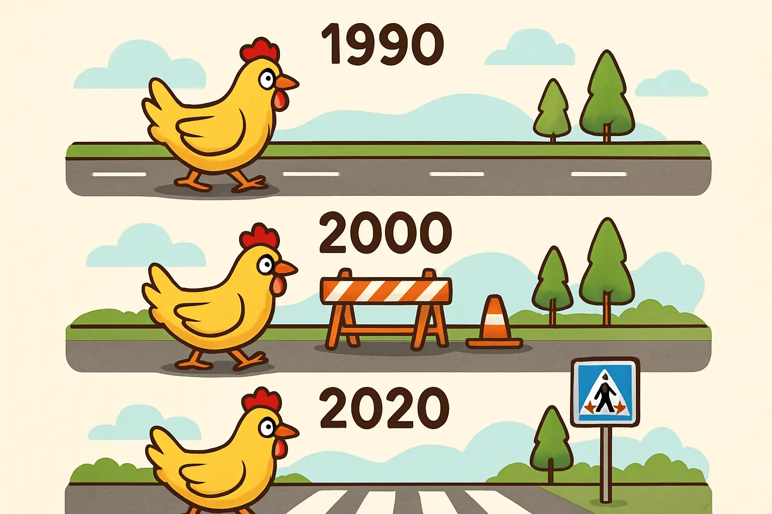 How Updates Changed Chicken Road Over the Years: Timeline